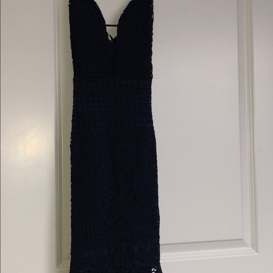Lovers  Friends Navy Dress Brand New